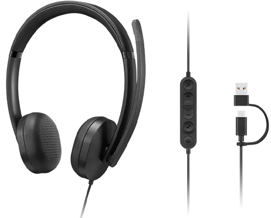 Lenovo bedrade VoIP-headset 5000 (Teams) - Afbeelding 7